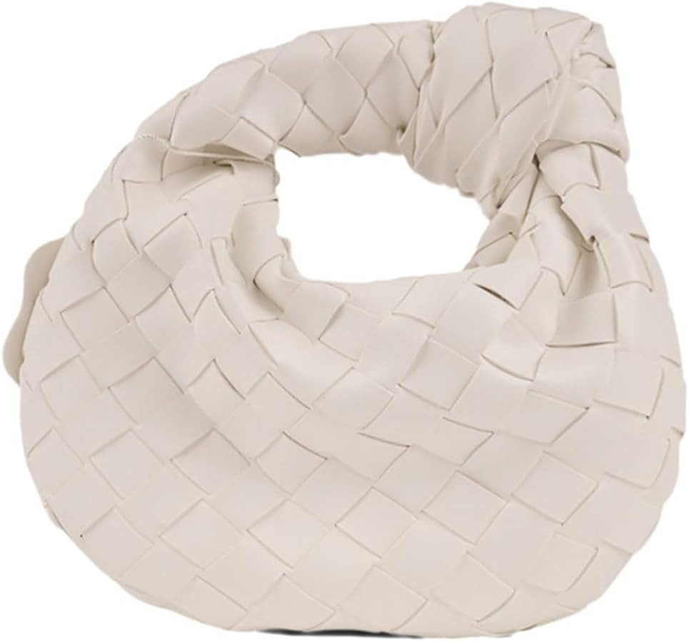 Yatemiole Mini Handheld Cloud Bag,Handwoven Handheld Clutch with Zipper Closure,Wristlet for wome... | Amazon (US)