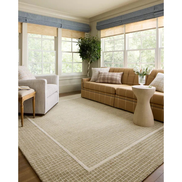 Chris Loves Julia x Loloi Briggs Wheat / Ivory Area Rug | Wayfair North America