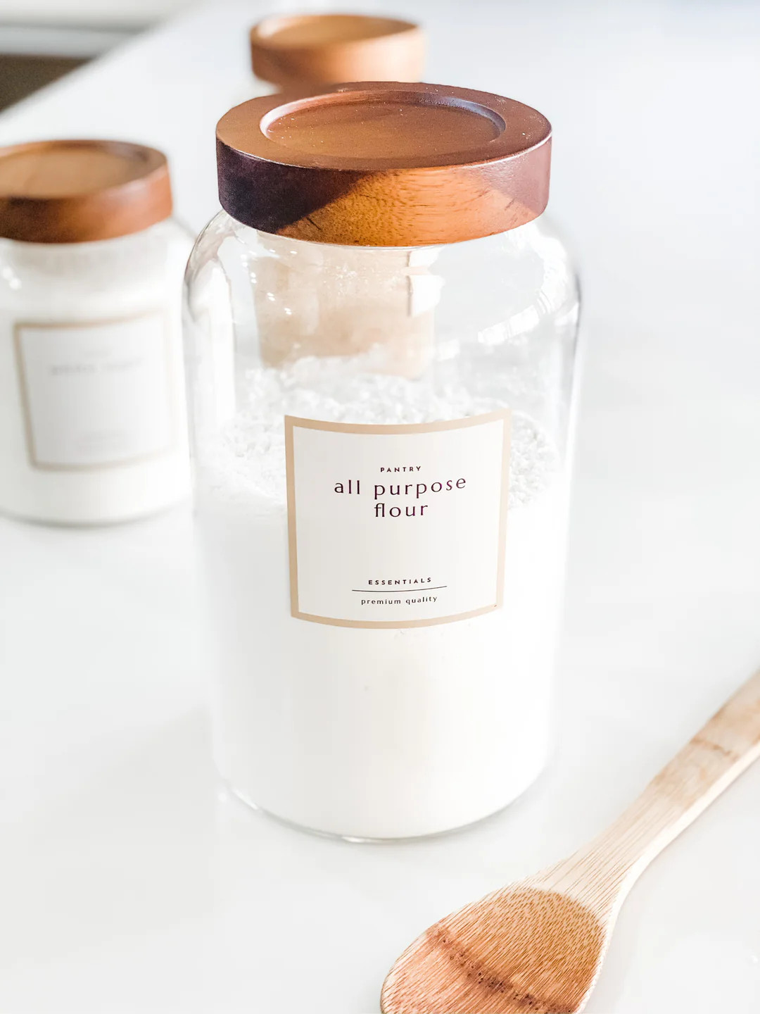 NAPA BIG BERTHA Artisan Acacia Vat Jars - Signature FreshCap™️ Lids | Mayfair & Co. (US)