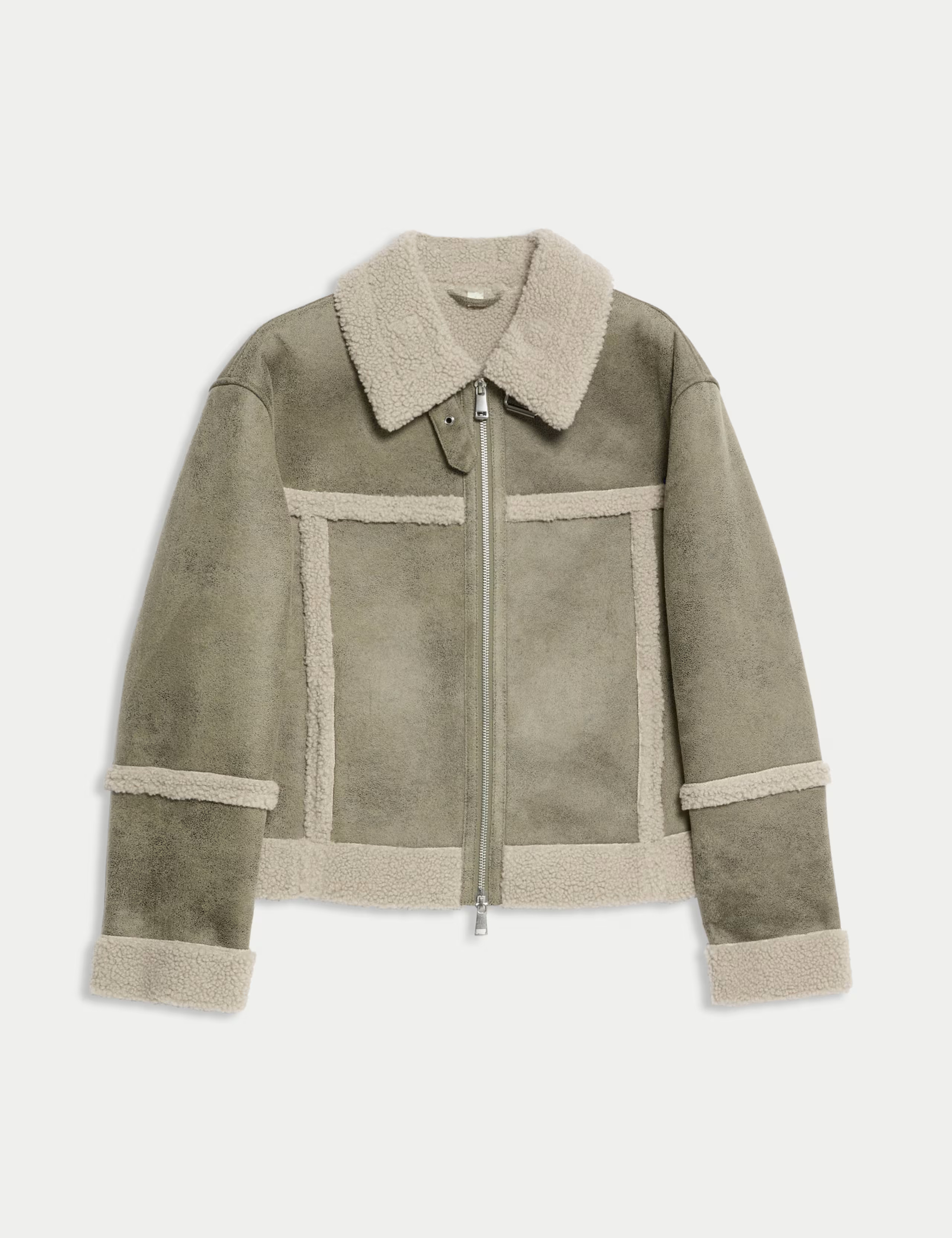 Faux Shearling Aviator Jacket | Marks & Spencer (UK)