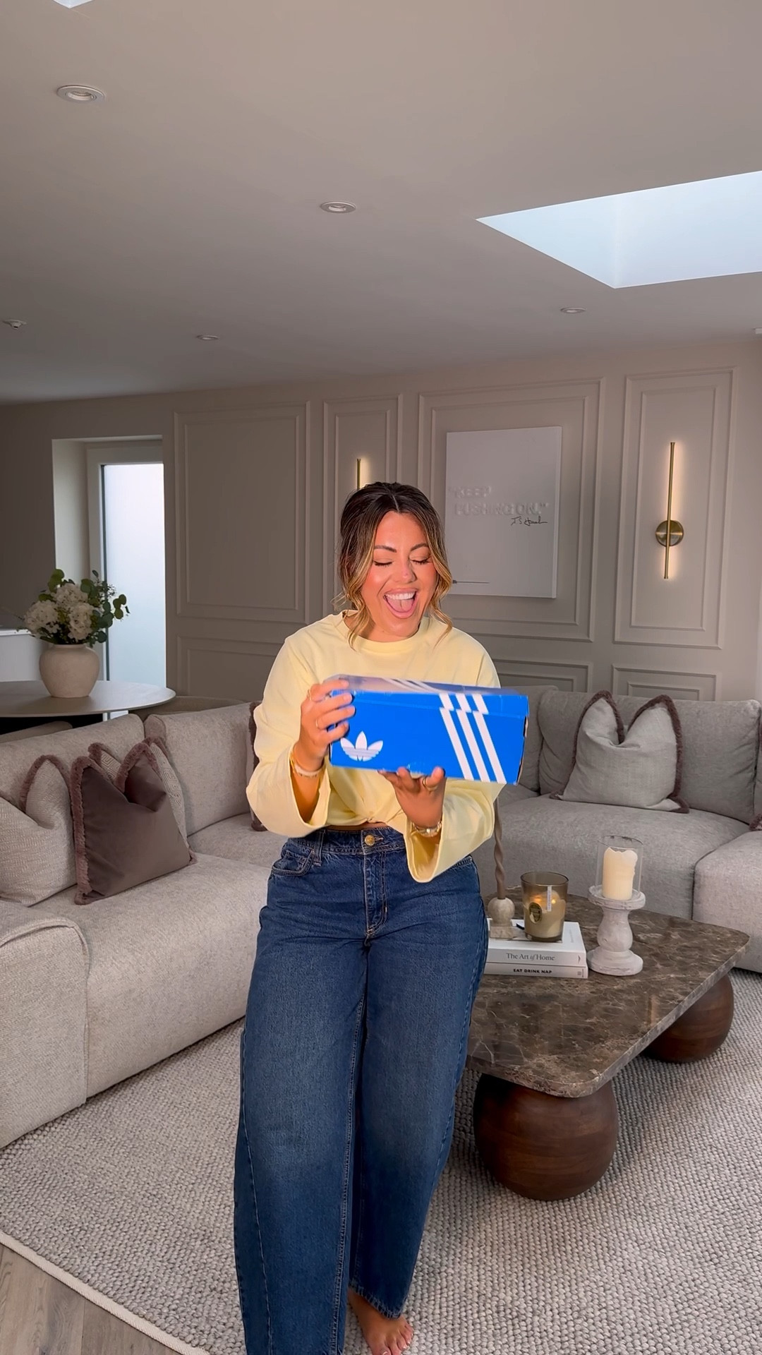 Jeans & a nice top;

Wearing size 12 in the jeans and size medium in the top! New trainers 😍

#LTKspring #LTKuk #LTKsummer