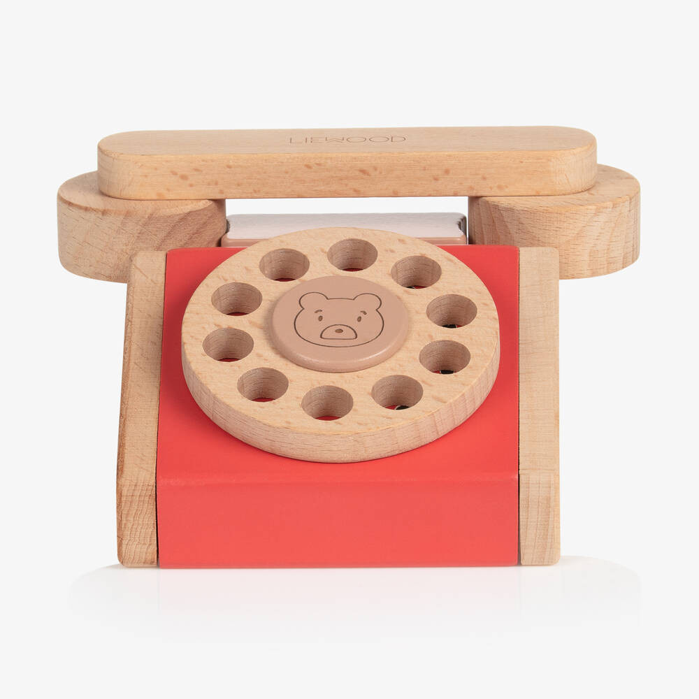 Liewood Red Classic Phone Toy (13Cm) | Childrensalon