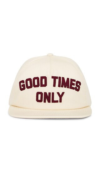Iron & Resin Good Times Only Hat in Cream. | Revolve Clothing (Global)