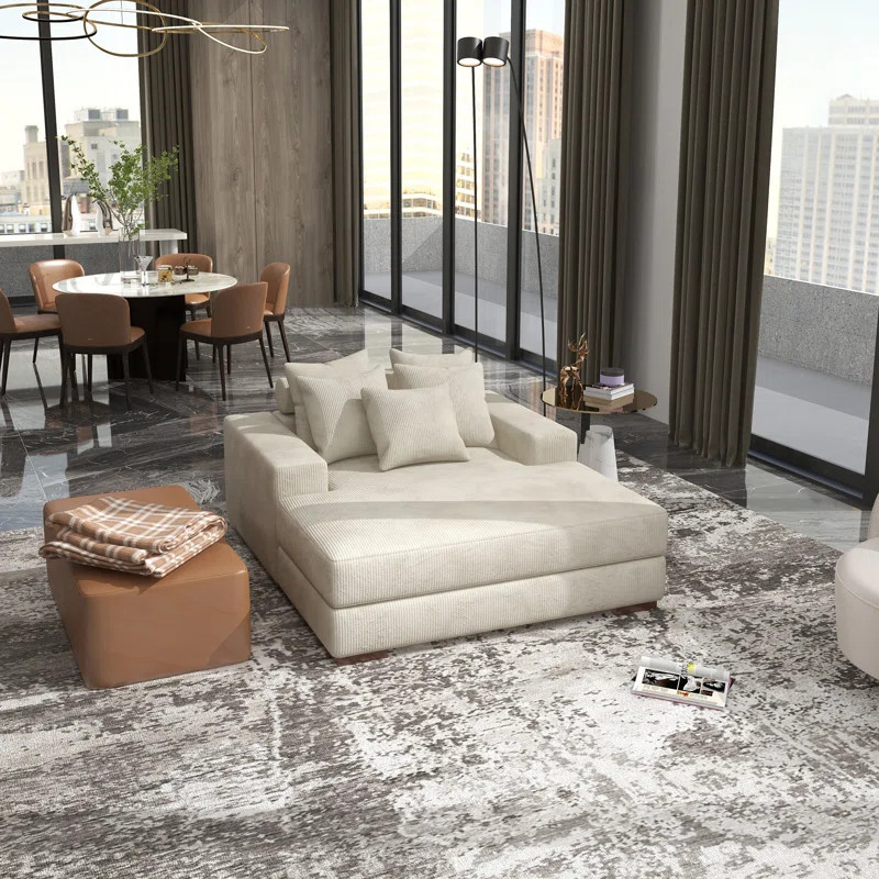 Braidon Upholstered Chaise Lounge | Wayfair North America