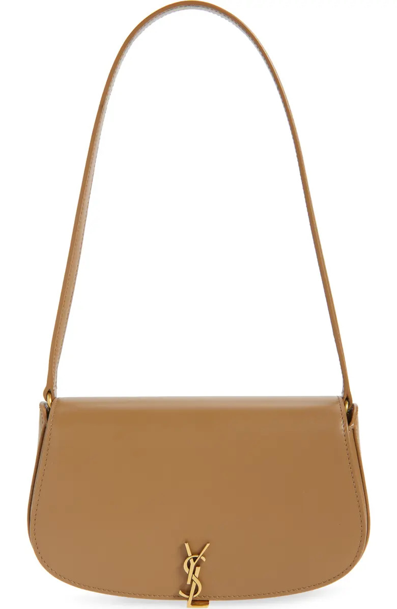 Mini Cassandre Flap Leather Shoulder Bag | Nordstrom