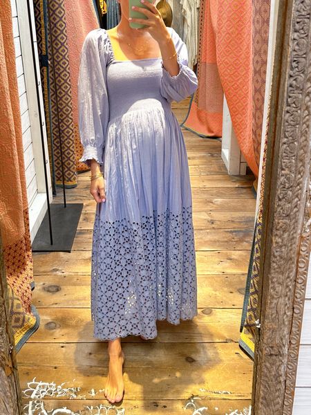 Nursing friendly and bump friendly! This would be the perfect baby shower dress or dress for newborn photos! Comes in tons of colors! I’m in an xs 

#LTKbump
