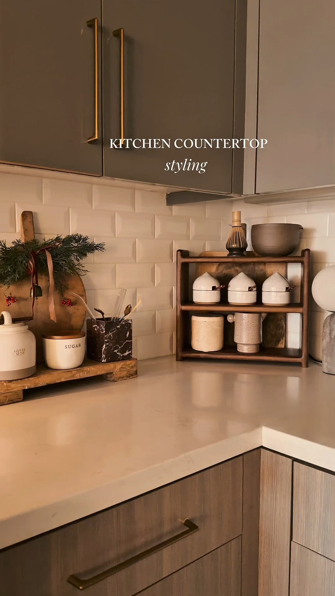 Kitchen countertop styling ✨ 

#kitchenstyling #kitchenstyle #kitchendecor

#LTKHoliday #LTKSeasonal #LTKHome
