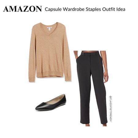 Capsule wardrobe staples on Amazon ✔️ Closet foundation essentials that are also budget buys.  