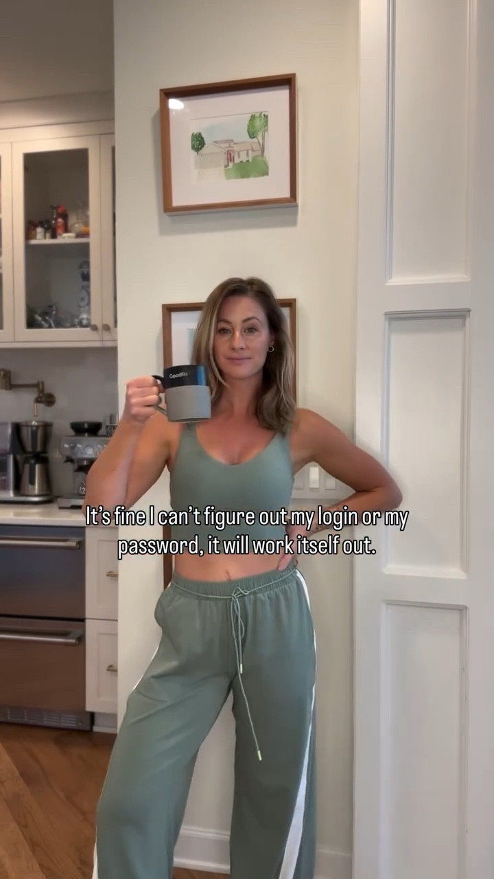 If it’s meant to be, the password will reveal itself 🧘🏼‍♀️ also this outfit is my new personality and 40% off! Comment TRACK for linksssss