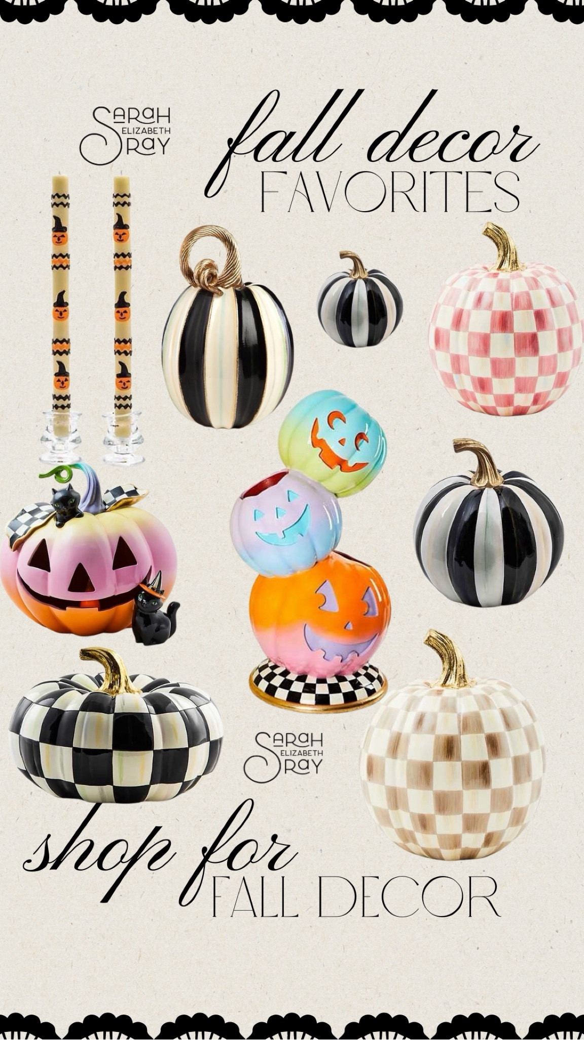 Cutest pumpkin line up, especially the stack for the front porch 🩷😍

#LTKHome #LTKStyleTip #LTKFallSale