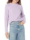 Amazon Essentials Women's Long Sleeve Cable Knit Sweater | Amazon (US)