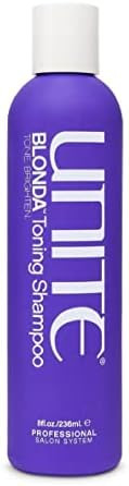 UNITE Hair - BLONDA Toning Shampoo - Purple Formula to Neutralize Brassiness & Brighten Blonde To... | Amazon (US)