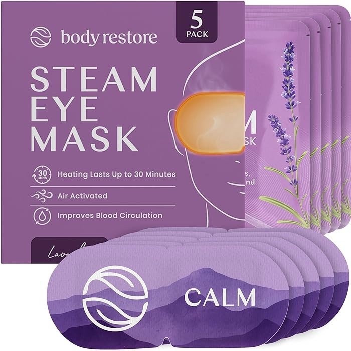 Body Restore Heated Eye Mask for Dry Eyes 5 Pack 

#LTKTravel #LTKGiftGuide