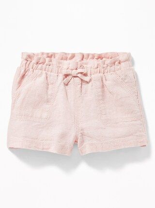 Linen-Blend Pull-On Shorts for Baby  | Old Navy | Old Navy CA