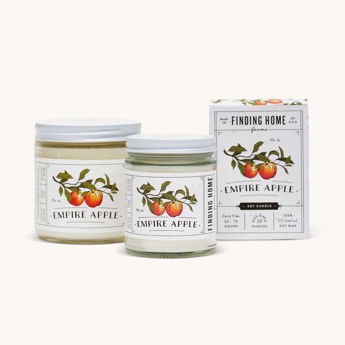 Empire Apple Soy Candles | Finding Home Farms