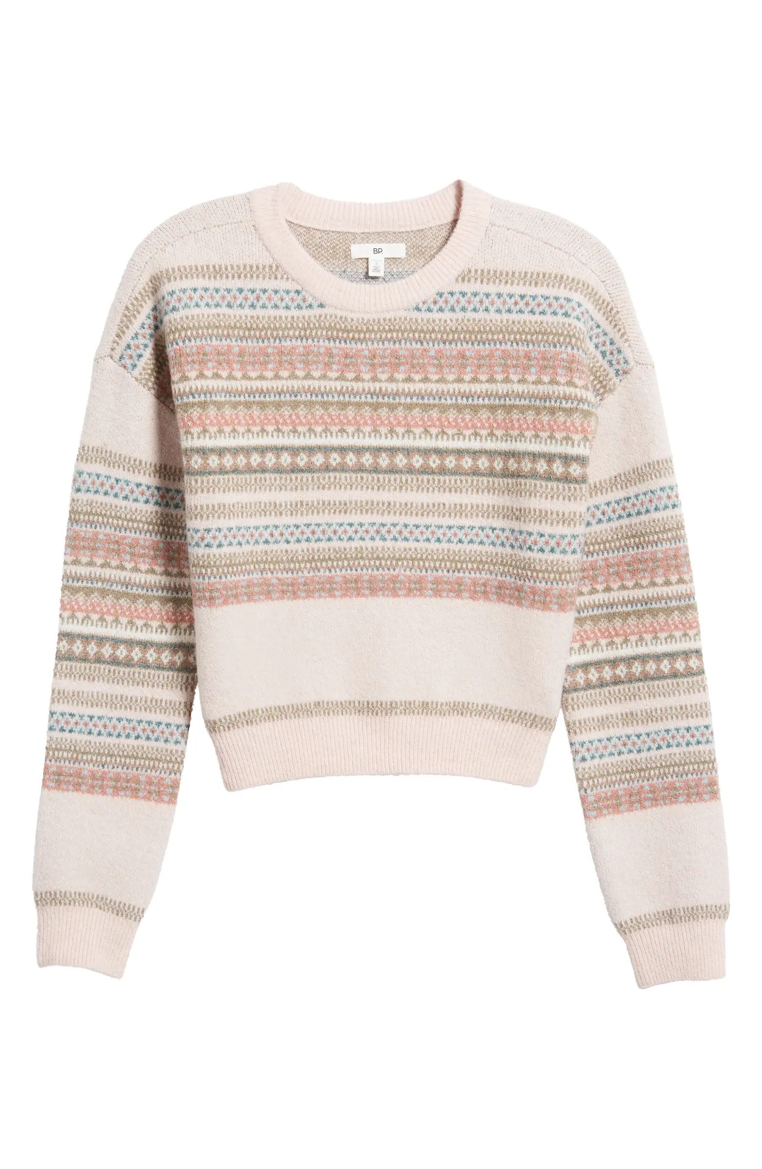 BP. Texture Knit Crewneck Sweater | Nordstrom | Nordstrom