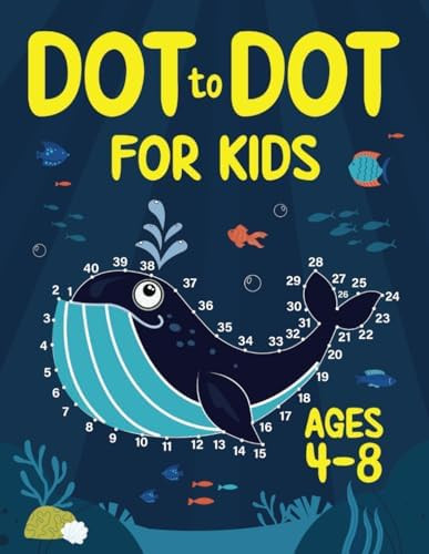 Dot to Dot for Kids Ages 4-8: 100 Fun Connect the Dots Puzzles for Children - Activity Book for L... | Amazon (US)