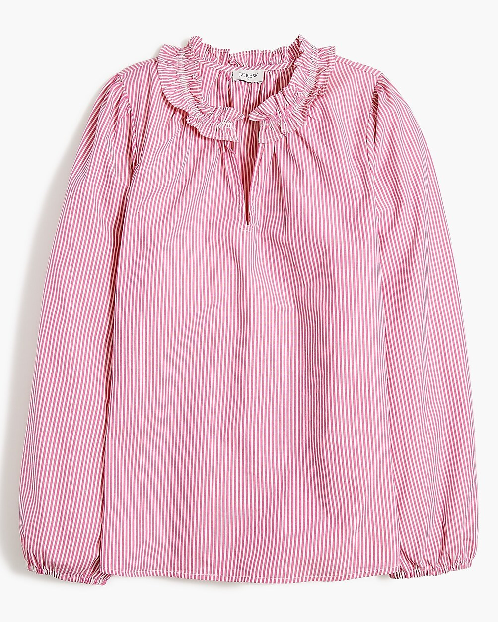 Split-neck ruffle top | J.Crew Factory