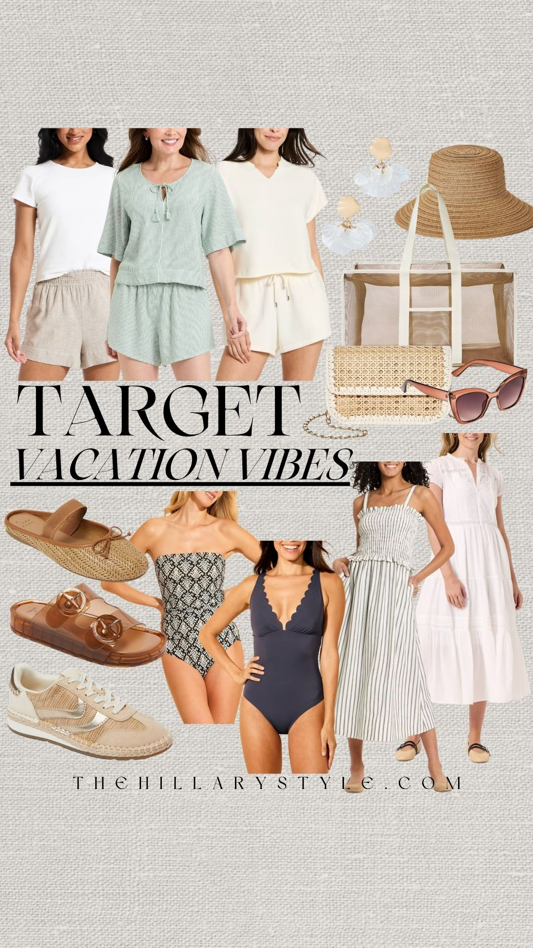 Target Spring Break Vacation Outfits 2026 | Beach & Resort Style Under $50

Get ready for your next getaway with these affordable Target vacation finds! 🌴 Whether you're planning a Spring Break 2026 trip or a tropical escape, these resort wear essentials are perfect for easy, chic styling. From breezy beach coverups to the latest boho-chic accessories, these budget-friendly pieces look high-end without the price tag. I'm especially loving the poet-core vibes and cool blue tones trending this season! Grab these spring fashion must-haves for your vacation capsule wardrobe before they sell out.

#TheHillaryStyle #TargetStyle #TargetFinds #SpringBreakOutfits #VacationFashion #ResortWear #SpringFashion2026 #BeachStyle #TravelOOTD #TargetHaul #AffordableFashion #LTKtravel #PinterestFashion #SpringStyleInspo 

 

#LTKSeasonal #LTKOver40 #LTKTravel