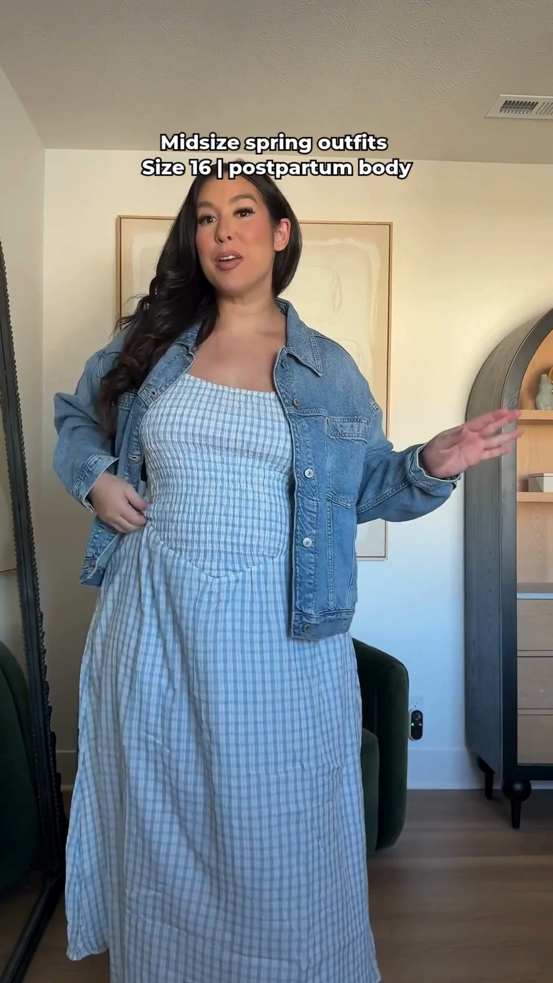 Size 16 size xl Midsize spring outfits from @American Eagle Outfitters 
This dress is so cute and everyone needs a denim jacket for spring! 
-
-
-
Midsize style, spring style, spring fashion, comfy outfit inspo, casual outfits, size 16


#LTKMidsize #LTKootd #LTKSeasonal