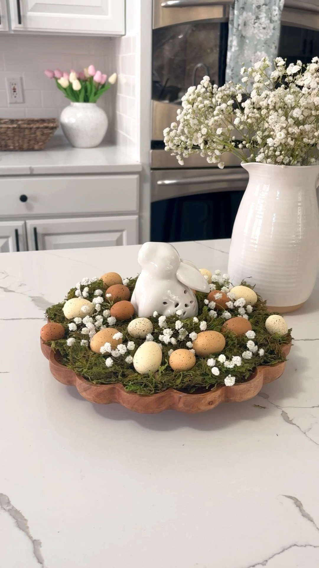 Elegant DIY Easter decorative tray 🐰💚🪺

#LTKSeasonal #LTKspring #LTKHome