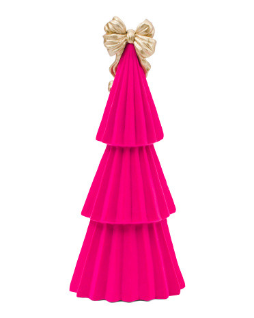 18in Velvet Finish Christmas Tree | Pillows & Decor | Marshalls | Marshalls