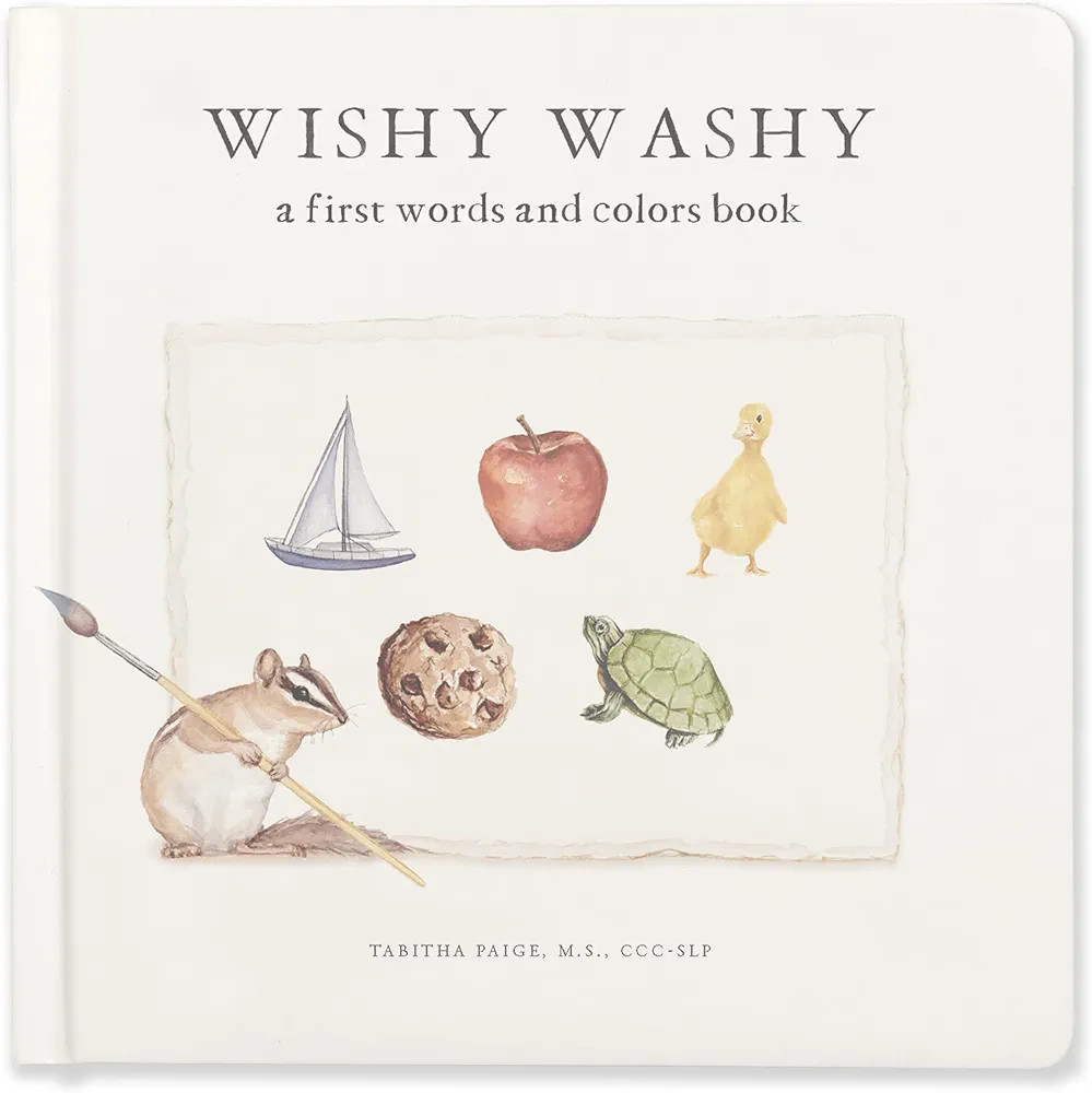 Wishy Washy: A Board Book of First Words and Colors for Growing Minds | Amazon (US)