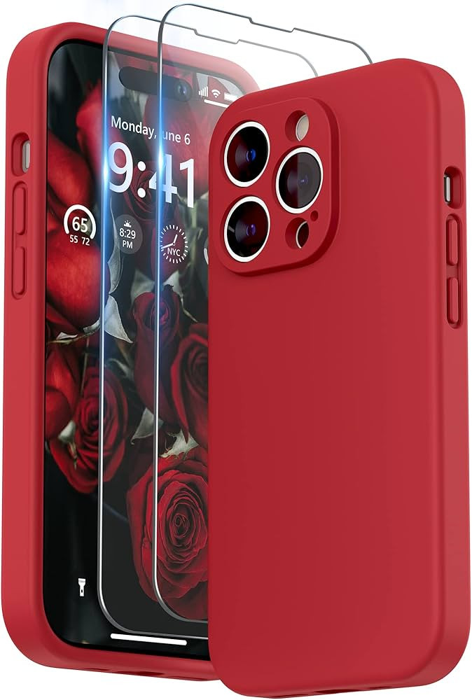 SURPHY Designed for iPhone 14 Pro Max Case with Screen Protector, (with Camera Protection + Soft ... | Amazon (US)