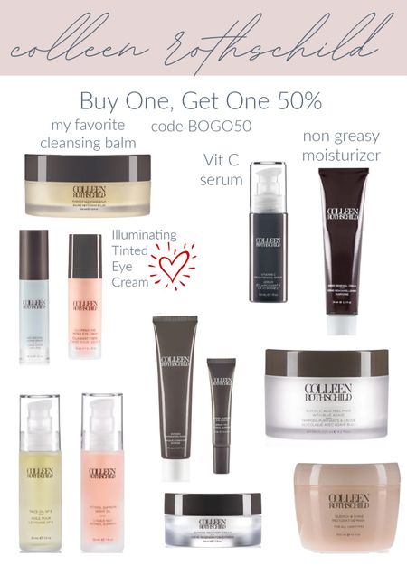 Colleen Rothschild Buy One, Get One 50% off sale 

Great time to stick up or try new products 

#LTKFindsUnder100 #LTKBeauty #LTKOver40