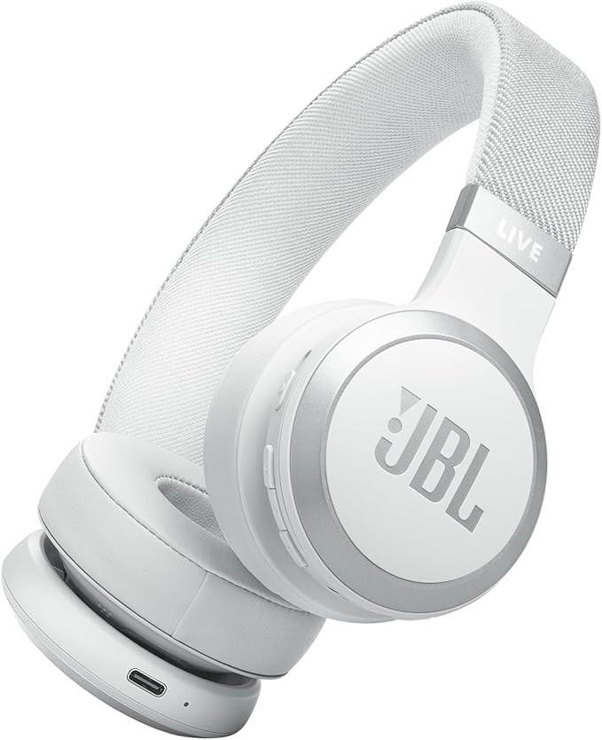 JBL Live 670NC - Wireless On-Ear Headphones with Adaptive Noise Cancelling with Smart Ambient, Up... | Amazon (US)