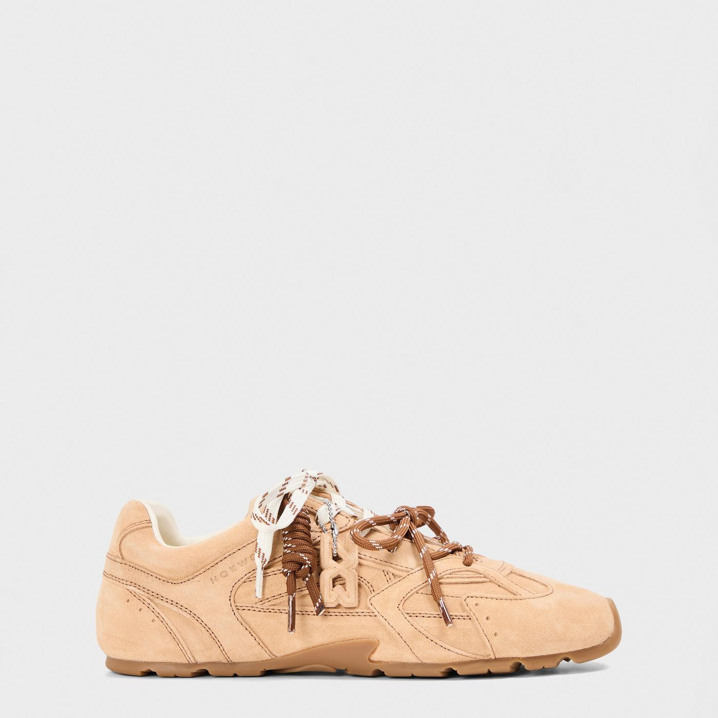 NOKWOL Womens Atlas Low-Top Trainers | Flannels UK