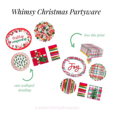 Whimsical Christmas party plates, napkins, tablecloth, kids table, grandmillennial Christmas, Packed Party, Walmart find, Christmas dinner

#LTKHoliday #LTKfamily #LTKSeasonal