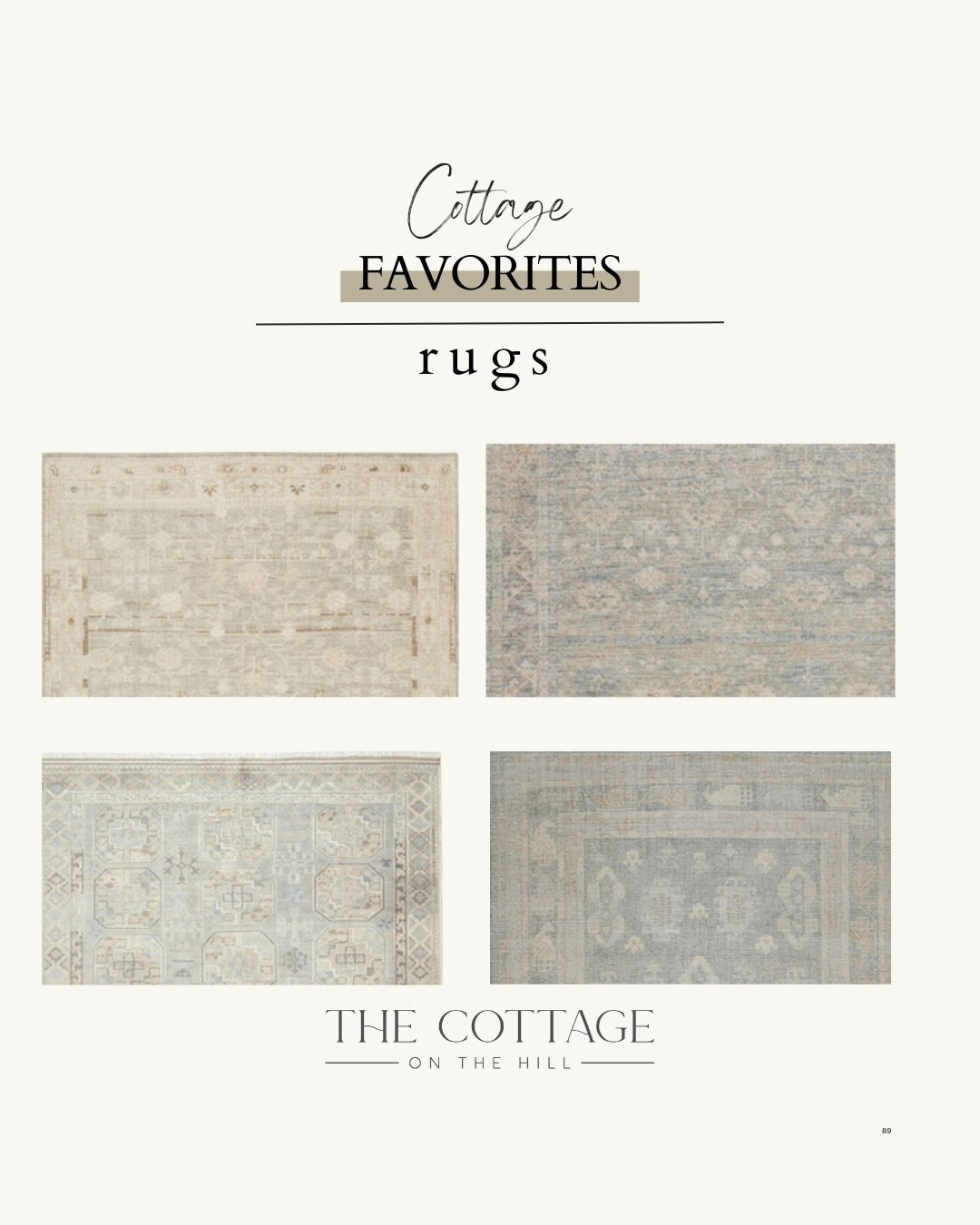 Here are some of my favorite light colored rugs 

#LTKHome #LTKStyleTip