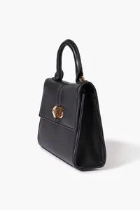 Twist-Lock Flap Crossbody Bag | Forever 21 (US)