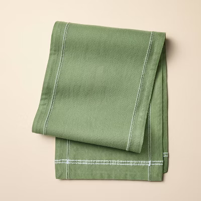 72"x14" Table Runner Green - Hearth & Hand™ with Magnolia | Target