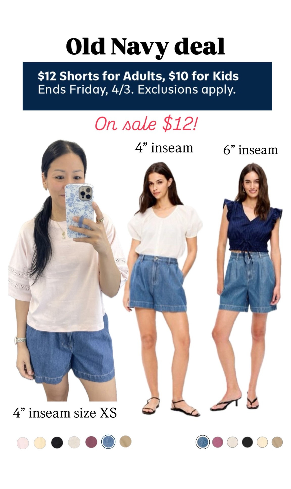 Old Navy high waisted OG chino shorts


#LTKOver40 #LTKSeasonal #LTKSaleAlert