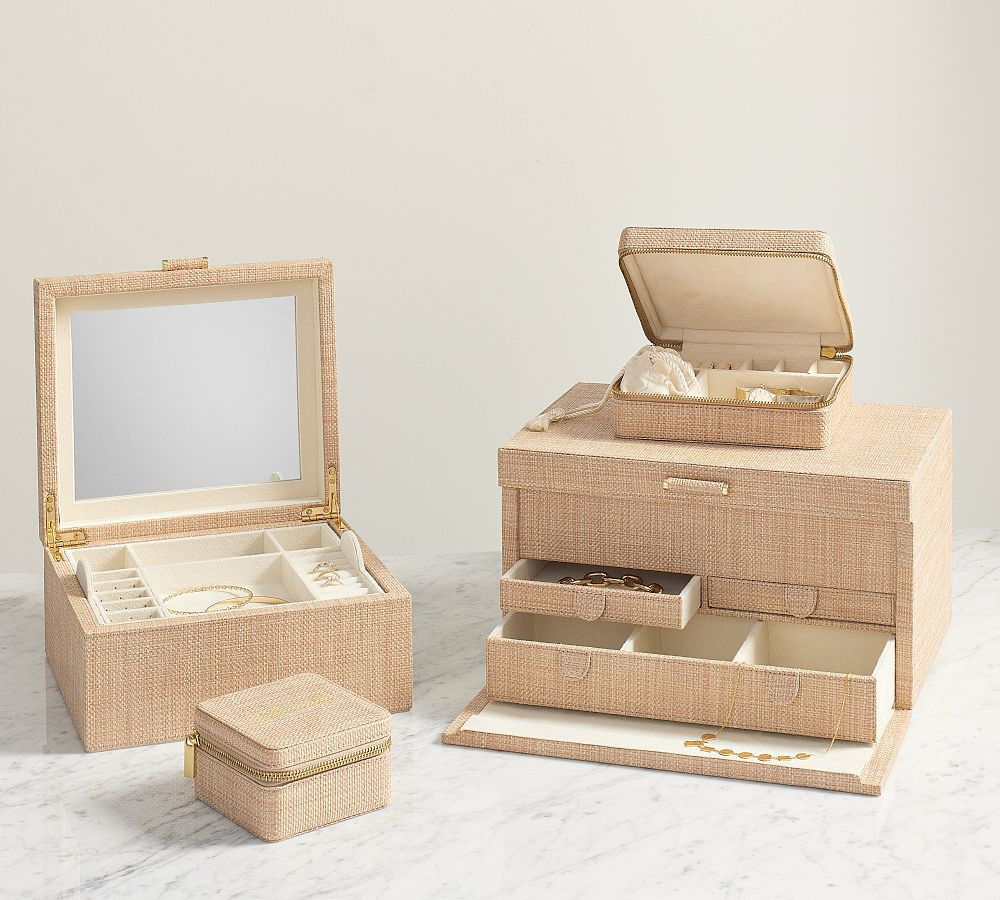 Quinn Jewelry Box - Foil Debossed | Pottery Barn (US)