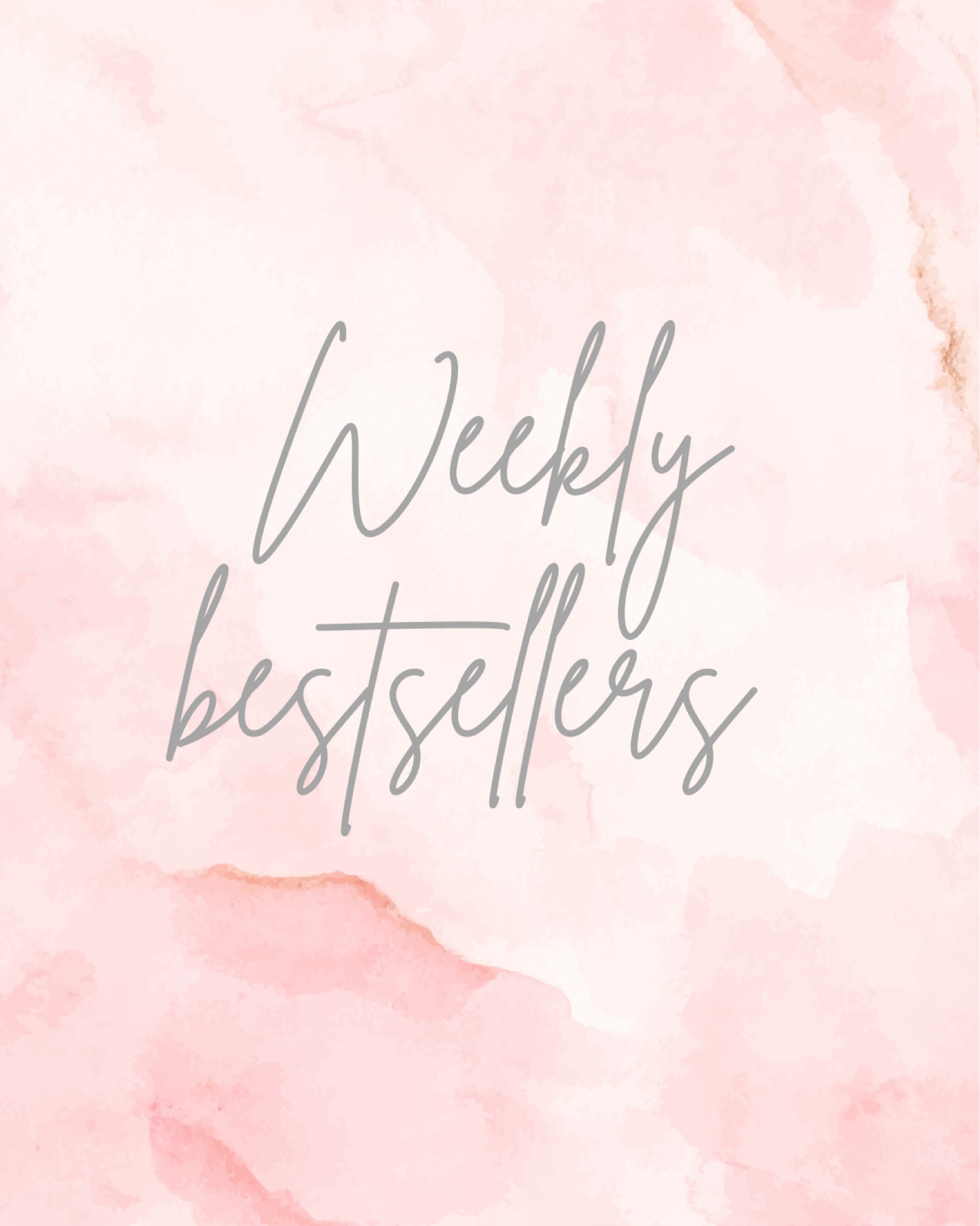 Weekly bestsellers! Reader favorites. Follower favorites 

#LTKFind
