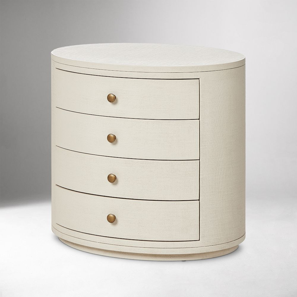 Sarafina Oval Nightstand (26") | West Elm (US)