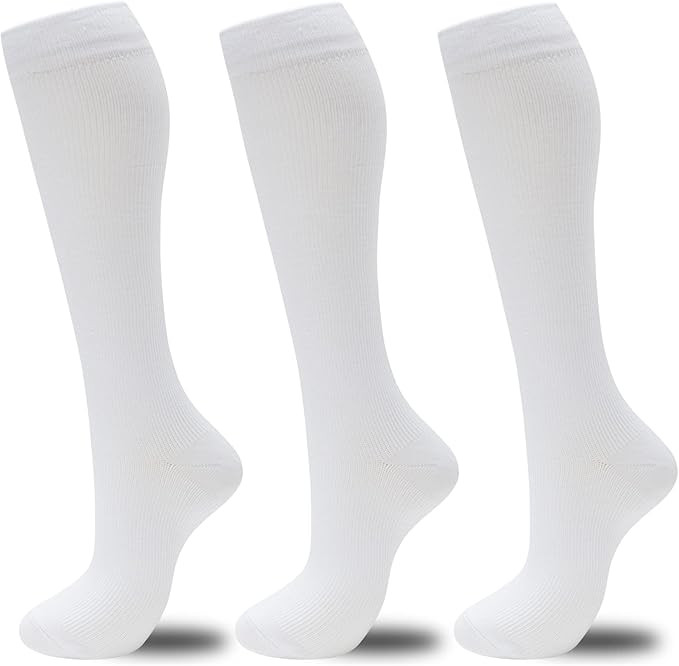 fenglaoda Compression Socks for Women Men 3 Pairs Graduated Compression Support Circulation Socks... | Amazon (US)