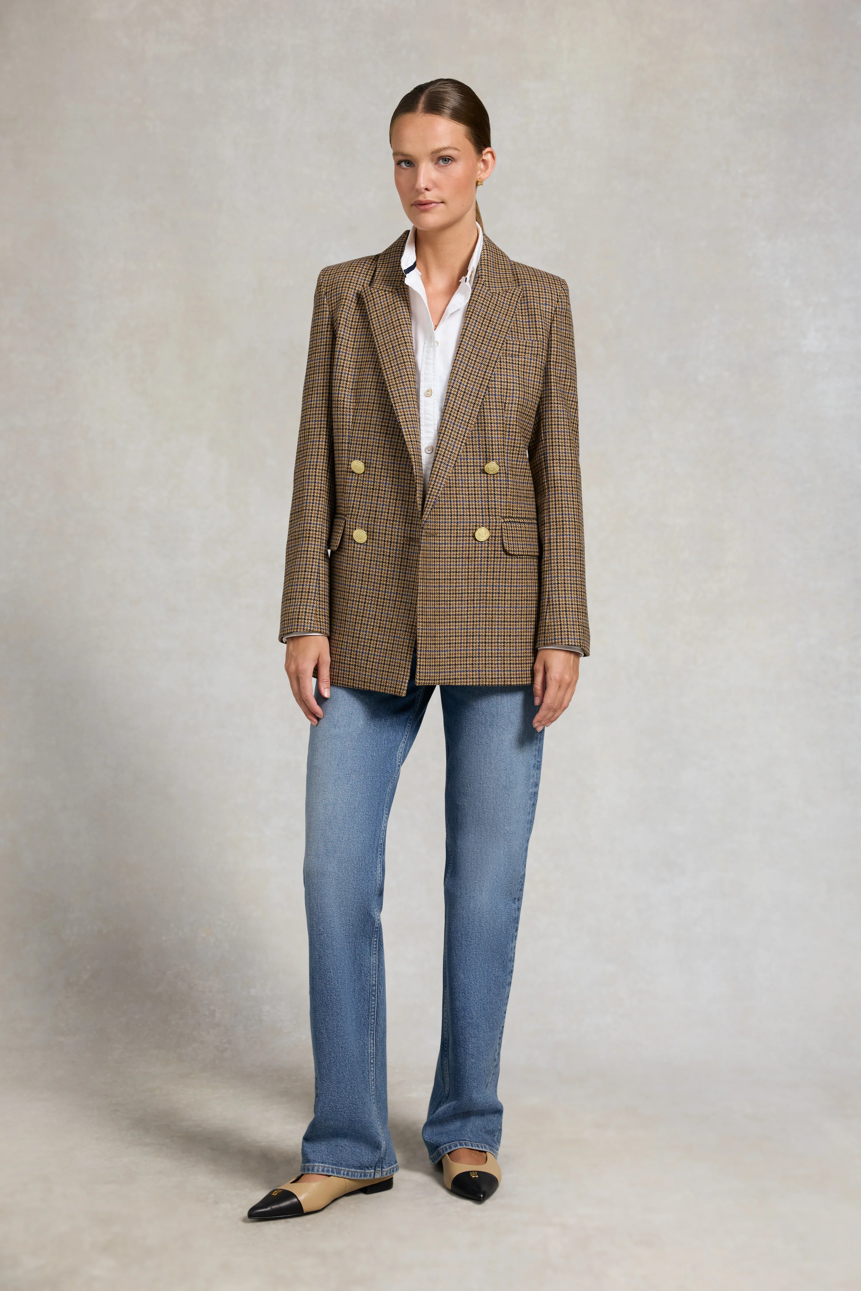 Belgravia Blazer (Abbot Check Tweed) | Holland Cooper