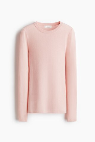 H & M - Feinstrickshirt aus Kaschmirmix - Rosa - Damen | H&M (DE, AT, CH, NL, FI)