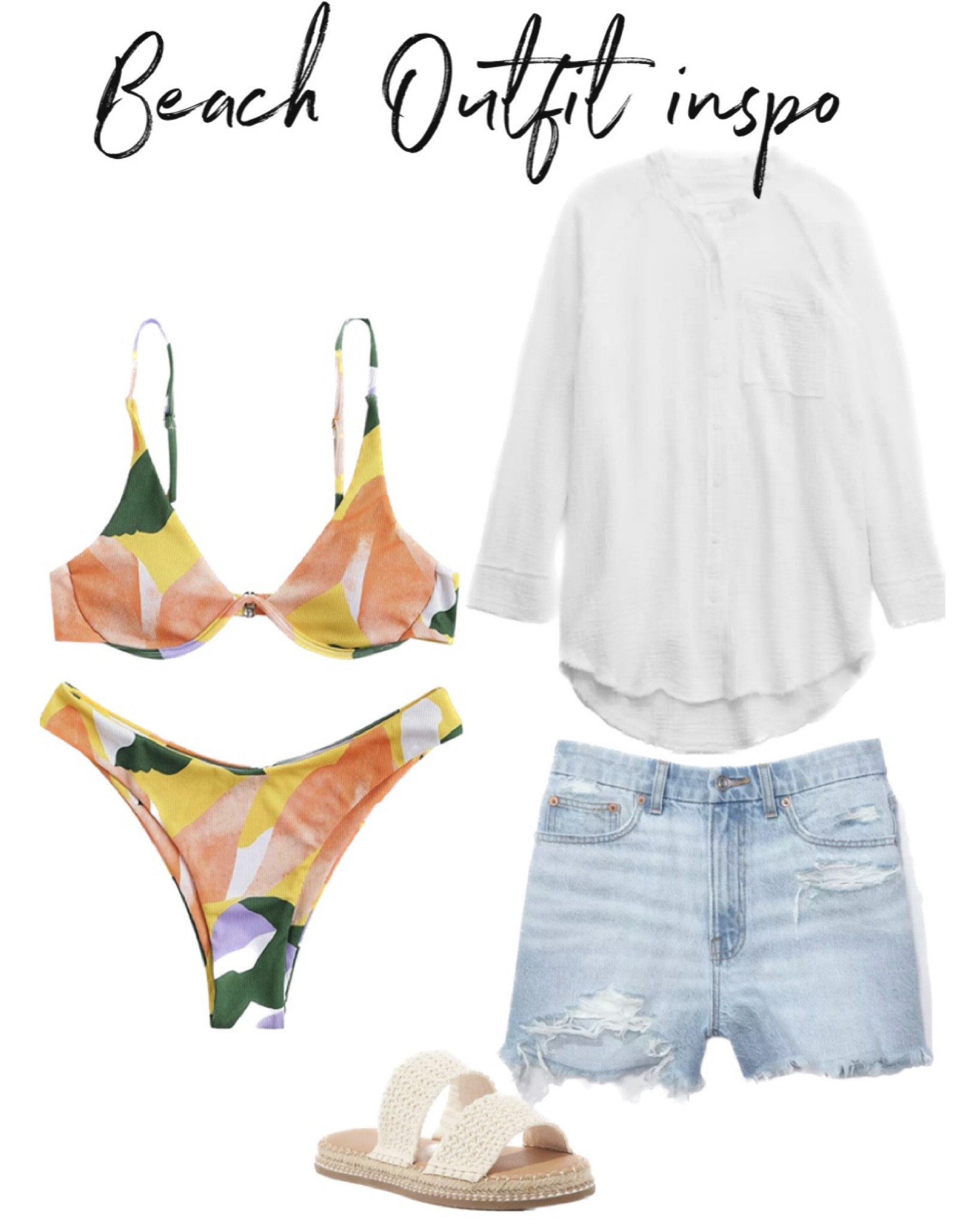 Beach Day Outfit Ideas 🤍🌞🌊