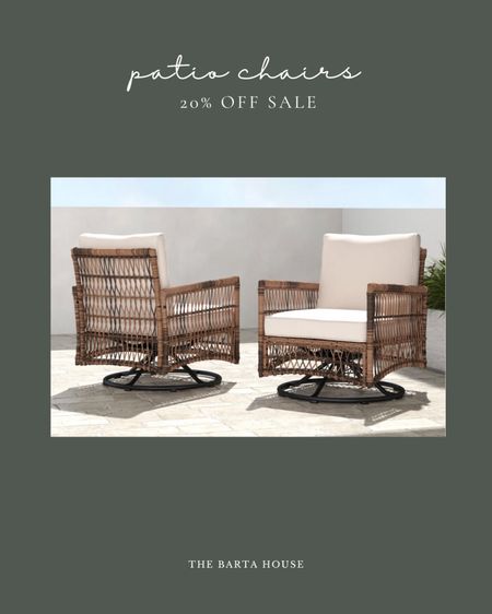 Great deal on these patio chairs!

#LTKhome #LTKfindsunder100