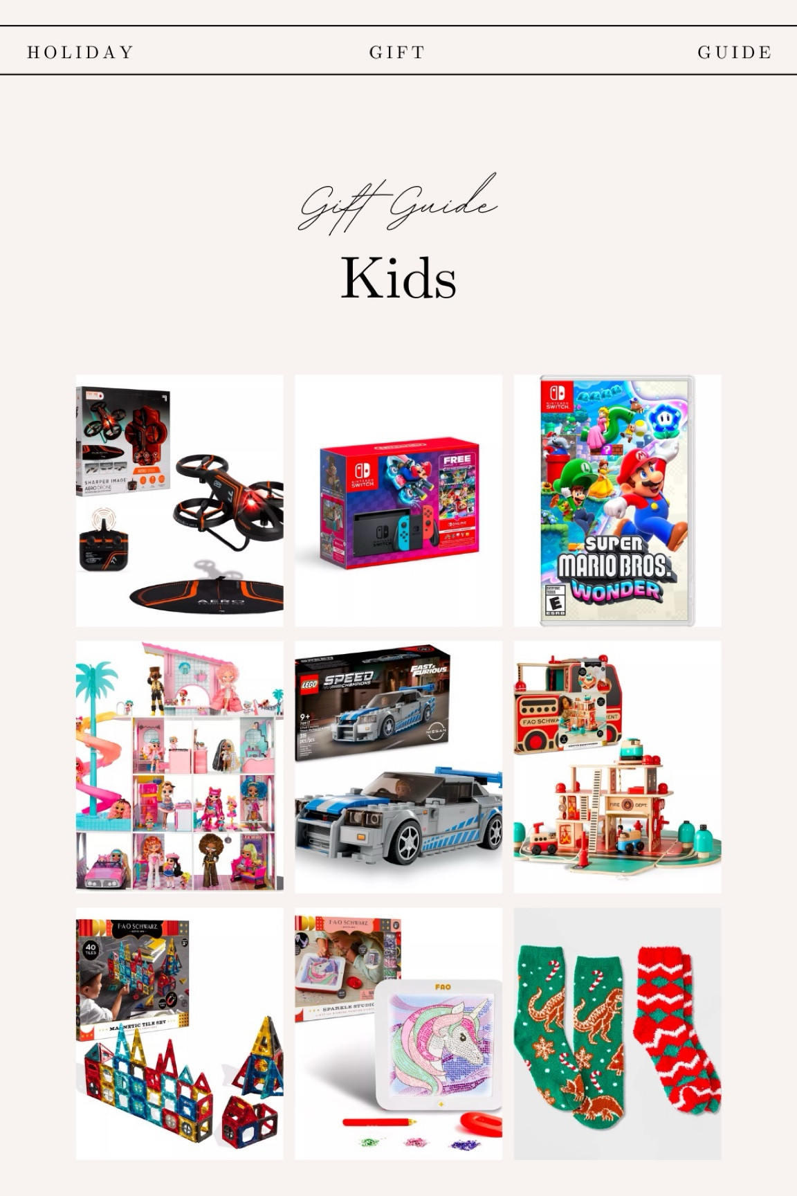 Kids gift guides 

#LTKHoliday #LTKHolidaySale #LTKGiftGuide