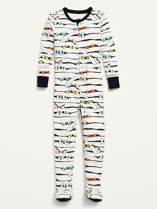 Unisex Matching Halloween Footed One-Piece Pajamas for Toddler & Baby | Old Navy (US)