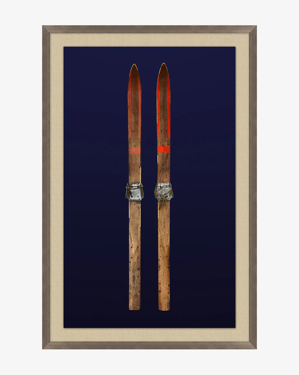 Antique Navy Skis I | McGee & Co.