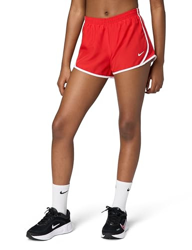 Nike Girl's Tempo Dri-Fit Running Shorts, Mint Foam/White/White/White, Small | Amazon (US)