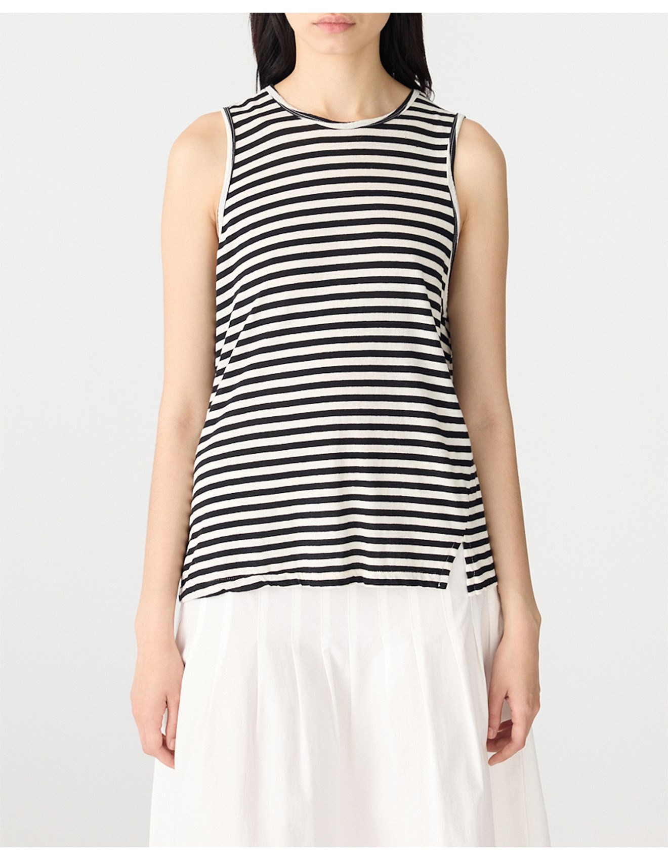 Bassike

Stripe Fine Bind TankPrice $130.00$130.00 | David Jones (Australia & New Zealand)