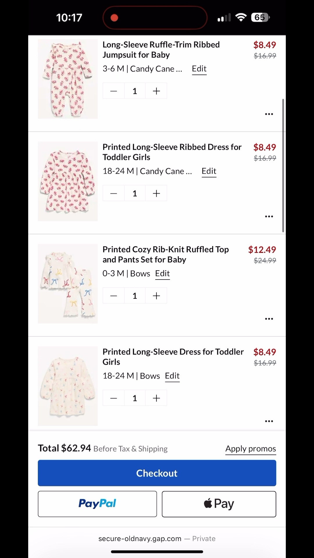 🚨 Old Navy 50% OFF everything! 🎉

Snagging the cutest matching sets for the girls—because matching is a must! 👯‍♀️

Linking what’s in my cart + a few other faves 🍂✨

#LTKsale
#OldNavySale
#SisterMatch
#ToddlerGirl
#BabyGirl

#LTKSaleAlert #LTKBaby #LTKKids
